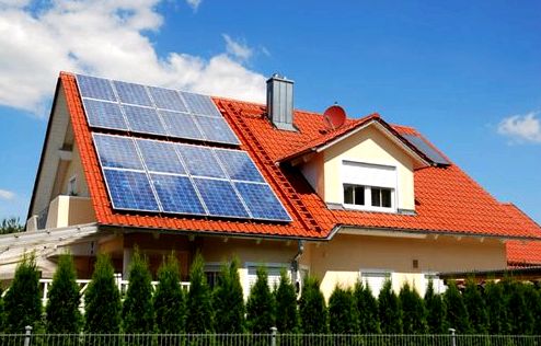 Перевага сонячних батарей в приватному будинку