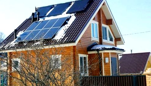 Перевага сонячних батарей в приватному будинку
